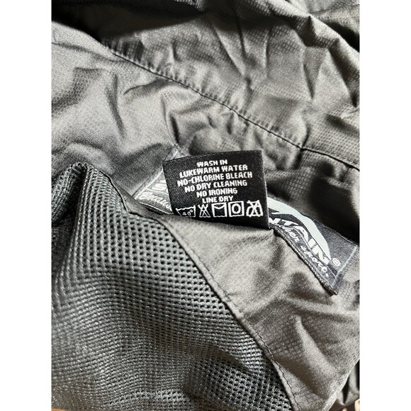 SUN MOUNTAIN Men XL Waterproof Golf Jacket Black Full Zip Lightweight Pockets - Picture 7 of 8